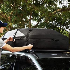 Sacs de rangement voiture à bord sac de sport 600D extérieur SUV pliable équipement de voyage sur la route valise de voyage sur le toit