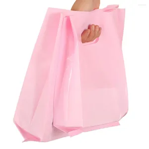Bolsas de almacenamiento bolsas espesadas con esmeriles desechables para llevar empaquetado de plástico para hornear pastel de hornear piñera 10/20/50pcs al por mayor