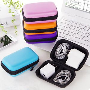 Bolsas de almacenamiento Estuche rígido Impermeable Llave Monedero Caja Bolsa de viaje para auriculares Tarjeta SD Cable Auriculares Auriculares