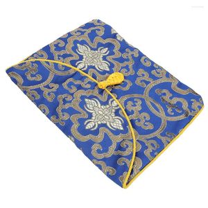 Sacs de rangement Portefeuille de poche Style chinois Bookbag Organizer Temple Bag Purse Ethnic Pouch Book