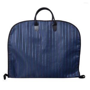 Sacs de rangement protecteur vêtement sac Oxford tissu transporteur anti-poussière suspendu organisateur voyage costume hommes vêtements couverture pliant étanche