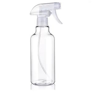 Botellas de almacenamiento 1 paquete Botella vacía con spray de plástico 16.9 oz / 500 ml Agua para soluciones de limpieza Plantas Cocina para el cabello de mascotas