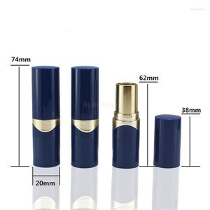 Bouteilles de stockage 100 pièces arrivant haute qualité en plastique bleu rouge à lèvres Tubes vide lèvre bricolage maquillage cosmétique conteneurs 12.1mm