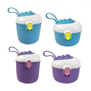 Bouteilles de stockage 1 pièces bébé lait en poudre joint boîte Portable mignon nourriture essentielle céréales infantile Toddle conteneur