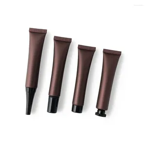 Bouteilles de stockage 20 pièces/lot 20g maquillage crème pour les yeux hydratant main Essence bouteille fluide récipient vide emballage cosmétique presser Tube souple