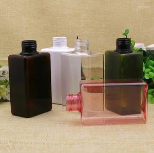 Botellas de almacenamiento 30 PCS 150 ml de plástico vacío Pack Square Bottle Bottle Rellable Big Cosmetic Recipe Perfume Bank