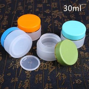 Bouteilles de rangement 30 ml de qualité supérieure en plastique vide bouteille de bouteille de bouteille oculaire