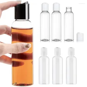 Bouteilles de rangement 30pcs 30/50/60 / 100 ml Refipillable Plastic Past Pet Cleneurs Cleneurs avec Cap