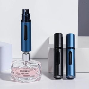 Storage Bottles 5/8ml Glass Refillable Perfume Bottle With Spray Scent Pump Portable Travel Empty Cosmetic Containers Mini Atomizer