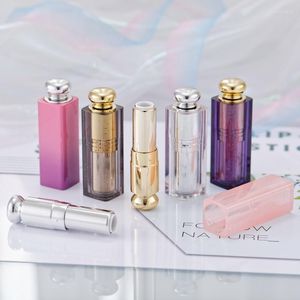 Bouteilles de stockage 9mm Tube de rouge à lèvres vide de haute qualité bricolage étui à la main outil de maquillage voyage portabilité cosmétique emballage conteneur