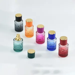 Botellas de almacenamiento Perfume a granel Botella Viajamiento de 30 ml Vidry Spray Spray Cosmético recipiente de recipiente cosmético