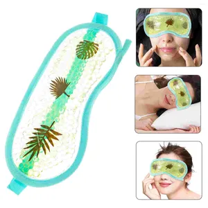 Bouteilles de stockage Refroidissement Eye Mask Gel Hollow Cover Care Ice Bag Patch For Camping