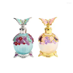 Bouteilles de rangement Girls Perfume Huile essentielle Bouteille vide Dubaï Tatouage d'anniversaire Gift Christmas Halloween Thanksgiving Gi