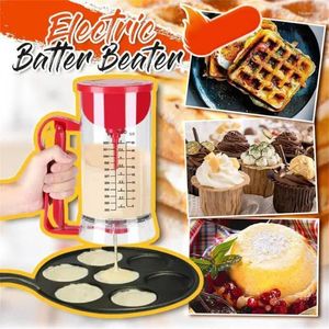 Bouteilles de rangement Pancake Crepe Dispensateur Abs Abs Cordless Patteries Alimentation Alimentation Effort de nettoyage Effort de cuisine Accessoires de cuisine