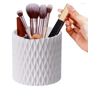 Botellas de almacenamiento Pen Marker Holder Organizador Maquillaje Brush Stand Suministros de oficina para escritorio Cute Pencil Cup Pot Home