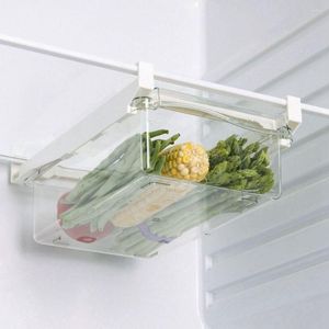 Bouteilles de rangement de petite taille, gain de place, Transparent réglable en plastique, tiroir de réfrigérateur, organisateur de réfrigérateur, conteneurs boîtes