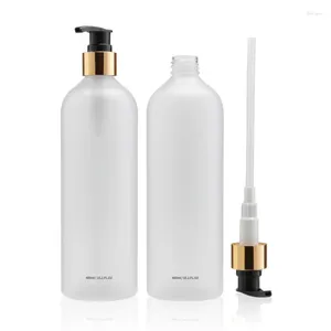 Bouteilles de rangement en gros vide 120/150/250 ml de douche en plastique de douche en plastique de douche en plastique personnalisé émulsions de distribution de bouteille de maquillage cosmétique