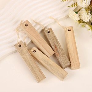 Cajas de almacenamiento 10 PCS Sticks Tiras de madera Bloques para armario Ropa Cajón Hogar DIY