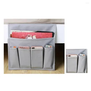 Cajas de almacenamiento 1 PC Organizador de control remoto Sofá impermeable duradero 5 Peckets Oxford Porth Soilmrest Bag Supplies Home Home