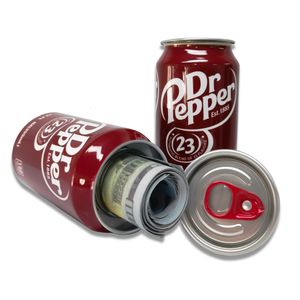 Cajas de almacenamiento Contenedores Fake Pepper Diversion Can Safe Compartimento oculto Almacenamiento de almacenamiento Contenedor secreto Ocultar llaves Dinero Joyería 230925