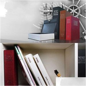 Storage Boxes Bins Trumpet Piggy Bank Simation Dictionary Den Storage Box With Key Lock Safety Boxes Fashion Home Storing Dhgarden Dhcrf