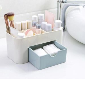 Bo￮tes de rangement Mini Makeup Box Cosmetic Lipstick Cases Sundries Case de petits objets Organisateur de bureau en gros