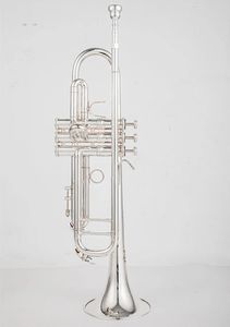 Stradivarius 190s 37 50th Anniversary Silver Trumpet Pipe Flat Instrument Brass Strudents