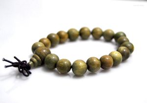 Strand Fashion Green Sandalwood 10 mm Bracelet Bracelet Men / Women Gift Jewelry Wholesale Tibet Jewellery