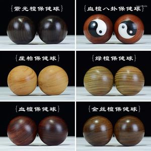 Strand Log Solid Rosewood Fitness Handball Massage Health Ball Healthy Hand Rotation Middle-aged Old PeopleHand-hold BallText Play