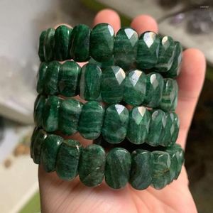 ¡Strand Natural africano Jades piedra cuentas pulsera gema para regalo de mujer al por mayor!