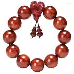 Strand Red Sandalwood Bracelet Boutique Rift Grain High Oil Buddha Beads Hand Toy