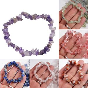 Bracelet à brins de guérison en cristal, puces de pierres précieuses, Yoga, méditation, cadeau spirituel pour femmes, vente en gros en vrac