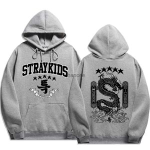 Stray Kids 5 Star Hoodies Y2K Fashion Dragon Capianas gráficas Mujeres Menores Autumn Winter Swinter Streetwear Corea Hip Hop Cloth HKD230725