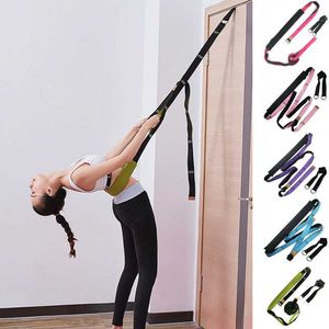 Stretching Leg Strap Leg Stretcher Door Flexibility Trainer Premium Stretching Equipment Pour Ballet Yoga Gymnastique Ou Tout Sport H1026