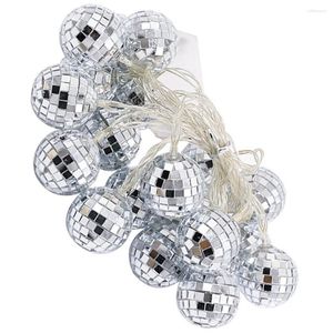 Cordes Camping Supplies for Tent Christmas Decorations Mini Disco Ball Lights Glass Festival Accessoires extérieurs