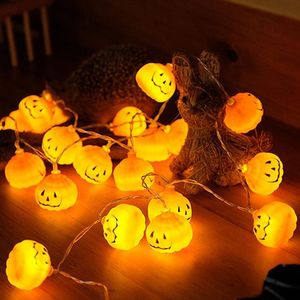 Cordes LED 2M 3M à piles Halloween citrouille guirlandes lumineuses vacances fête de noël jardin décoration lanternes LightLED