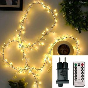Cordes LED String Fairy Lights Firecracker Outdoor Cluster Christmas Light Garland Year Street Family Party Mariage Décor de mariage