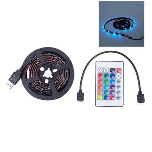 Cuerdas TV LED Light Strip 30 Retroiluminación USB Bias Monitor Iluminación Cambio de color Kit Accent Set Waterp
