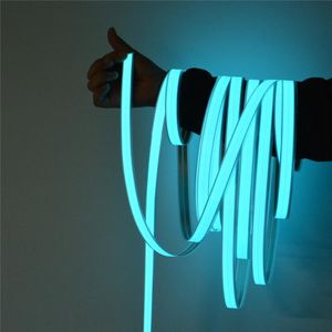 Bandes LED de voiture bande lumineuse pour bricolage AD logo flexible néons lueur corde fête décoration bande lampe USB 12V rétro-éclairage lambrissé