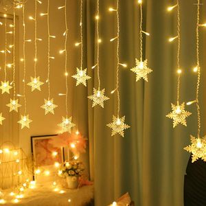 Bandes LED LIGHTS LUMIÈRES CUTERNIER LALLE ICTICLE 4M96 PC MATÉRIAUX transparent pour Garland Wedding Party Christmas