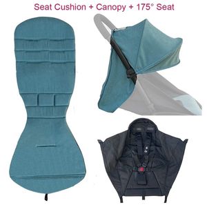 Stroller Parts Accessories COLU Baby Carriage Accessories Waterproof Sun Canopy Replacement Seat Cushion Compatible with Babyzen YOYO YOYO2 230731