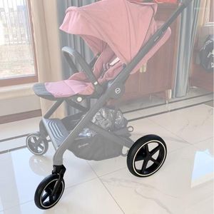 Piezas de cochecito Accesorios Compatible Cybex Balios Serie S Ruedas de cochecito Barra de parachoques Reposabrazos Bolsa de compras Carrito de bebé