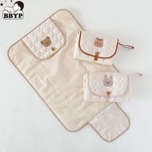 Poussette Pièces Accessoires Pliable Portable Couche Matelas À Langer Étanche Bébé Infant Urine Tapis pour né Simple Literie Couverture 230802