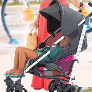 Poussettes # poussette de bébé pliant compact avec parapluie de cadre en aluminium léger de la canopée pour utiliser les bébés et les tout-petits jusqu'à 40 lbs Drop de Otefm Q240429