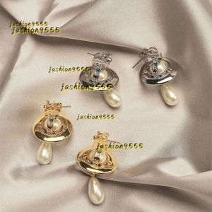 Stud Design Planet Pendientes de perlas Colgante Pearl Stud Light Estilo de lujo Pendientes para mujer Amor Pendientes de diseñador de lujo originales Tiendas de regalos para mujeres 2024
