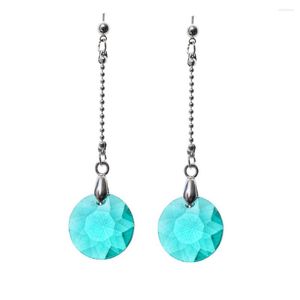 Pendientes de tuerca ER-01049 2023 en joyería de Navidad chapado en plata redondo para mujer artículos de 1 dólar regalo de Acción de Gracias