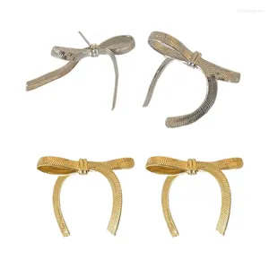Pendientes de sementales M2EA Bowknot Studs Butterfly Piercing Jewelry Accessory Costeo de arco con entusiasmo de la moda para entusiastas de la moda