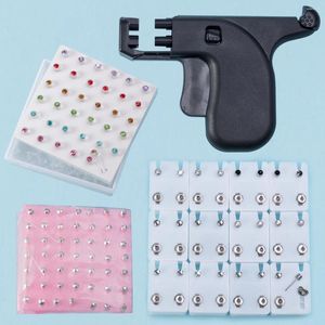 Boucles d'oreilles Stud Professional 4 mm Percing Gun Brings Multi-Put Publis Nose Tool pour le salon et la maison