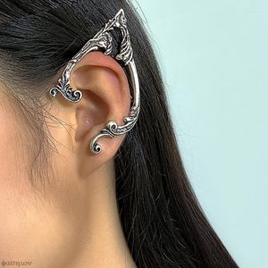 Pendientes de semental Punk Fairy Ear Goth Goth Earring Dark Elf For Women Retro Hip Hop Halloween Party Jewellry Regalo vintage