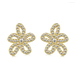 Boucles d'oreilles S925 Design en argent sentiment de bijoux de boucle d'oreille de haute qualité étoile de mer de petite qualité pour femmes